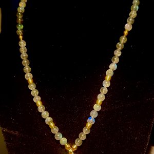Labradorite Ankh Necklace